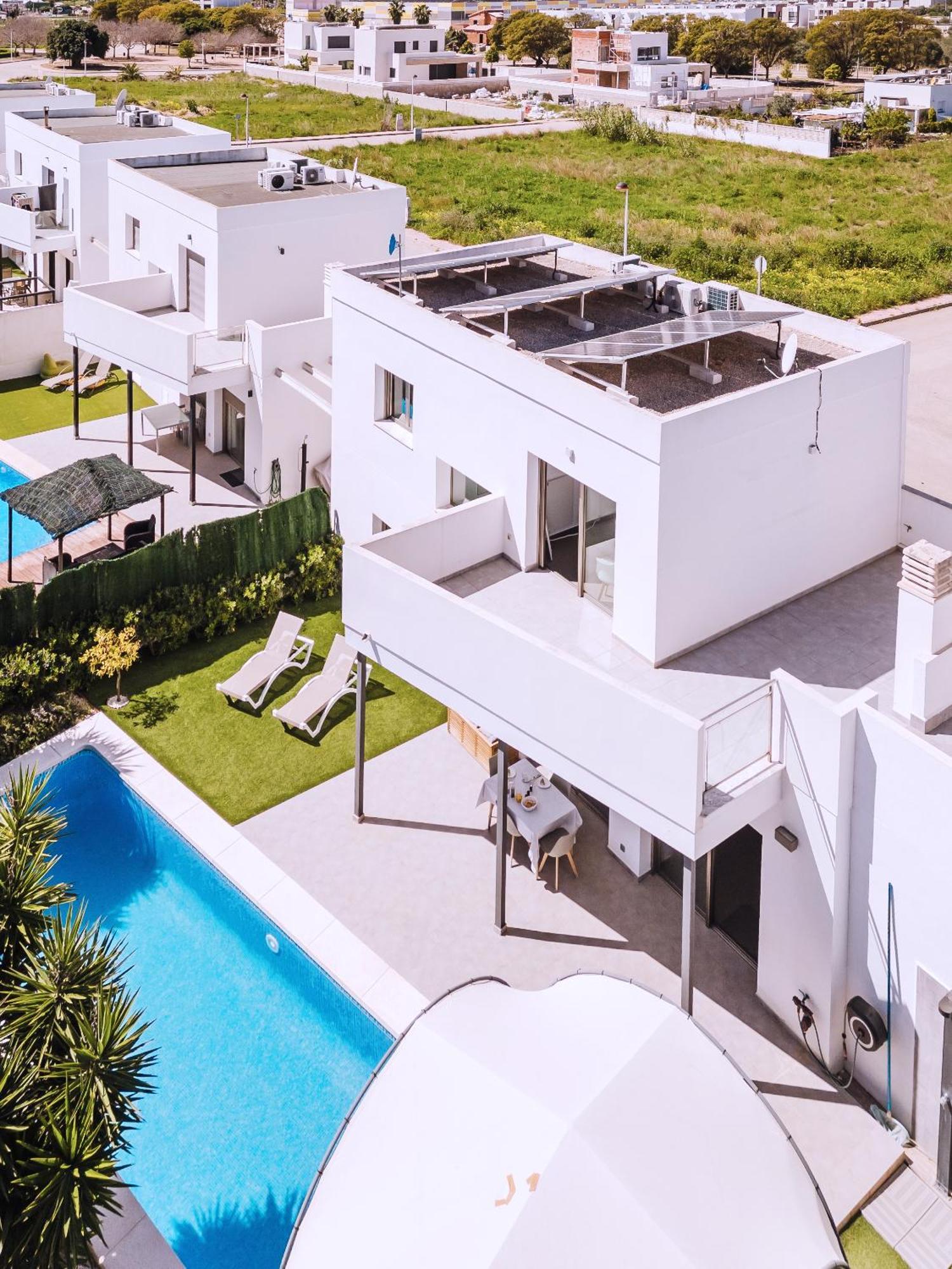 Casa Coco Stylisches Beachhouse Mit Pool & Sundeck Els Poblets Denia Exterior photo